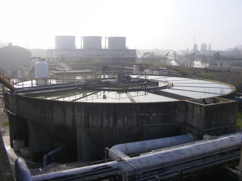 Impianto produzione acque industriali e distribuzione fluidi